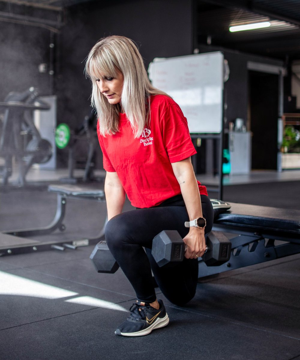 Trainen in de gym van CLC Sports